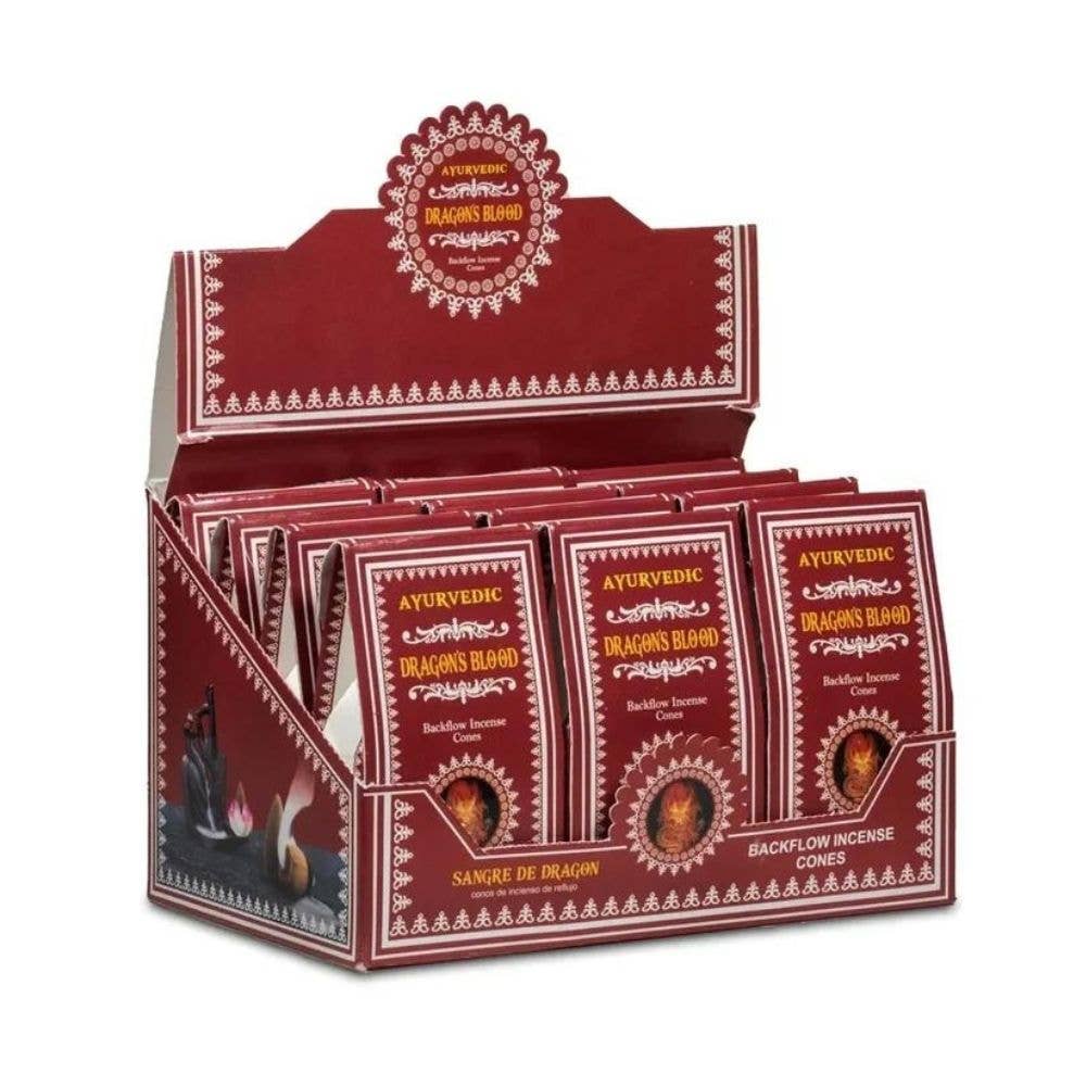 Earths Elements Wholesale - Wholesale Incense - Incense Cone - Ayurvedic, Dragon's Blood