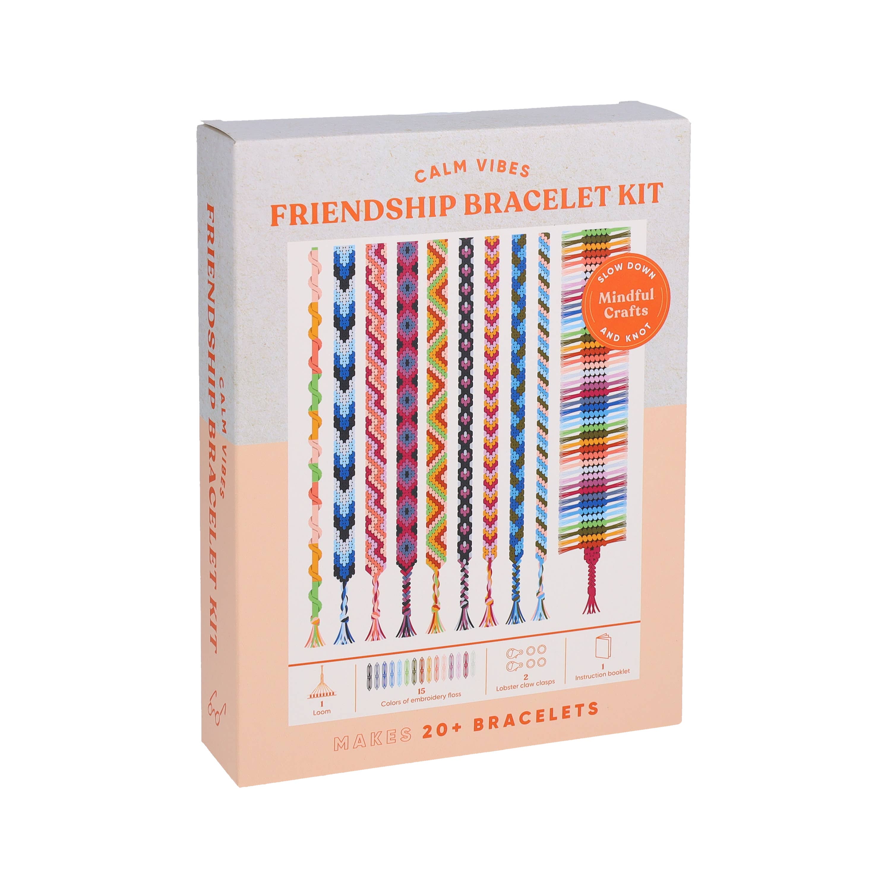 Chronicle Books - Wholesale DIY Craft Kit - Mindful Crafts: Calm Vibes Friendship Bracelet Kit9