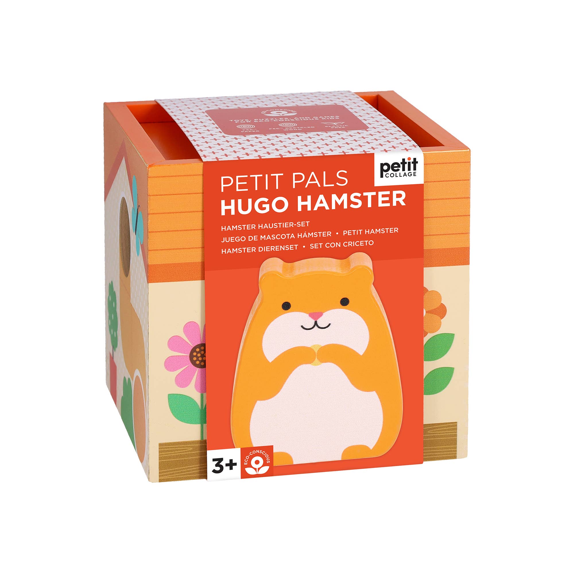 Chronicle Books - Wholesale Wood Toy - Kids - Petit Pals: Hugo Hamster9