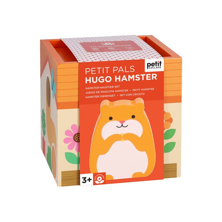 Chronicle Books - Wholesale Wood Toy - Kids - Petit Pals: Hugo Hamster9