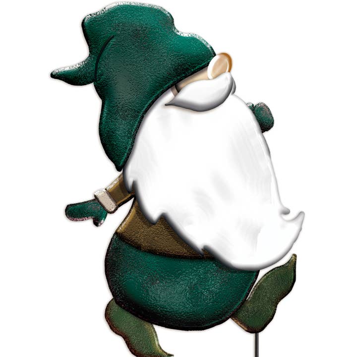 Sunset Vista Designs - Wholesale Garden/Lawn Stake - Marching Gnome Low Stake1