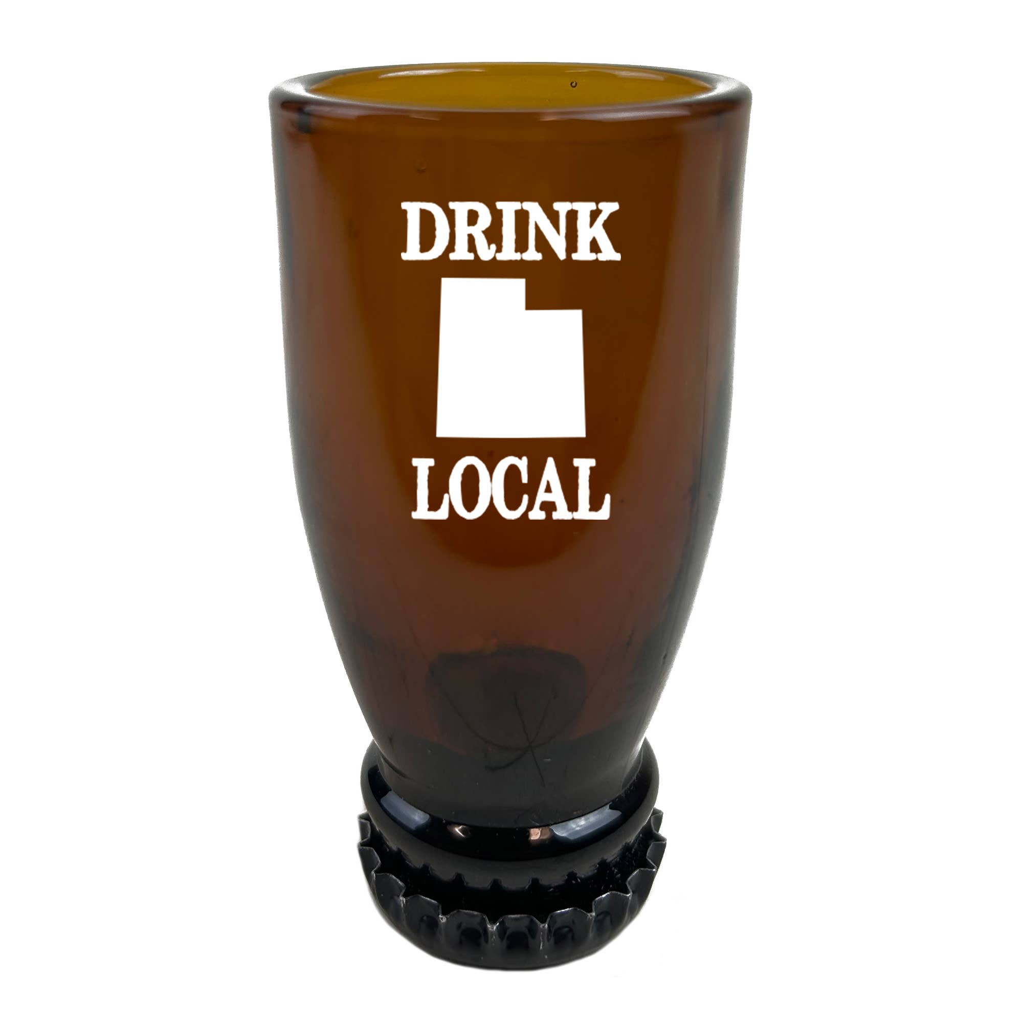 Torched Products - Wholesale Shot Glass - Drink Local Beer Bottle Shot Glass39