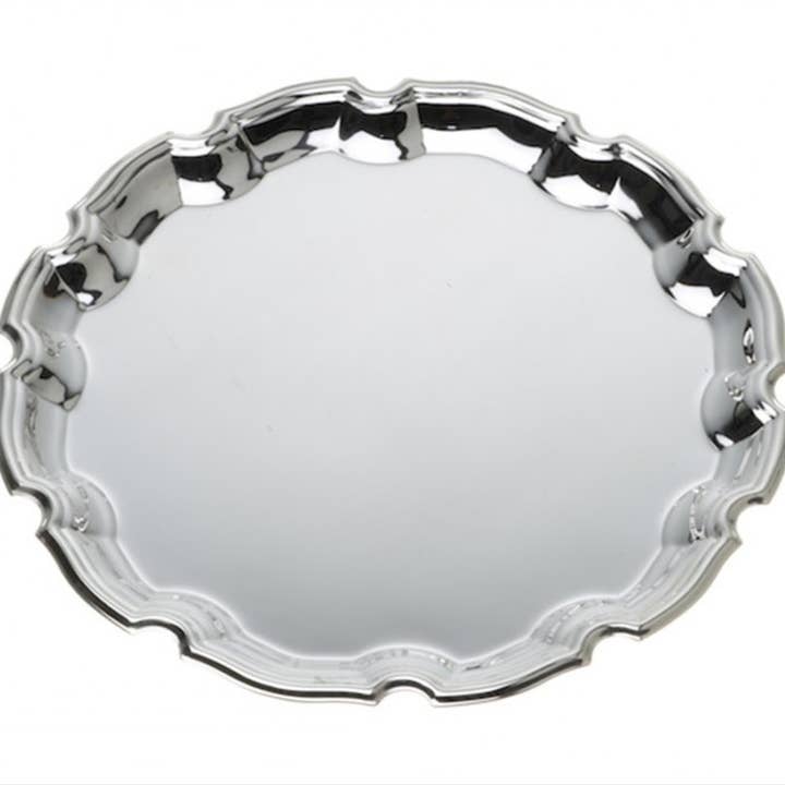 Arthur Price of England 10\u2033 Chippendale Salver for wholesale by Arthur Price
