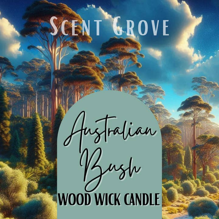 Scent Grove - Wholesale Jar/filled candle - Australian Bush scented Wood Wick Soy Candle