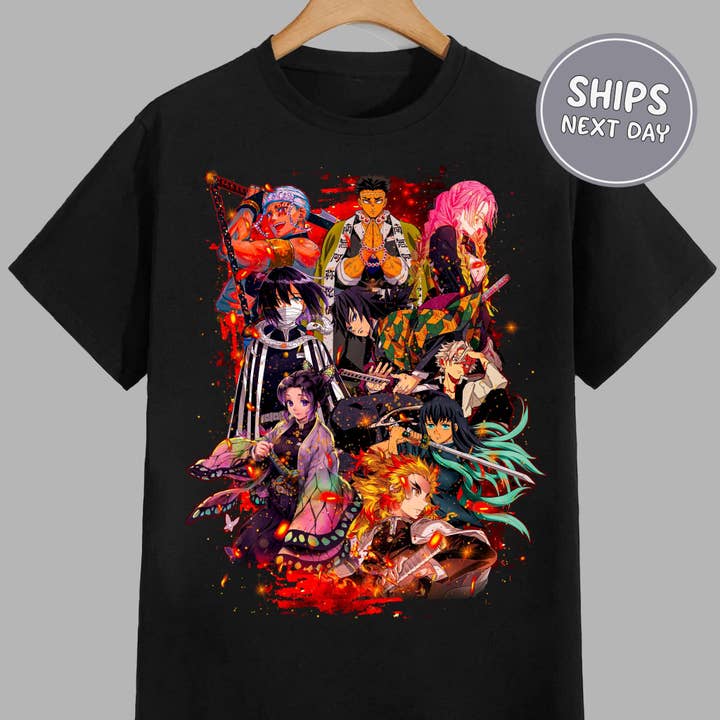 Demon Slayer Anime Graphic Sweatshirt Unisex Tee Hoodie for wholesale by TheKingShirt