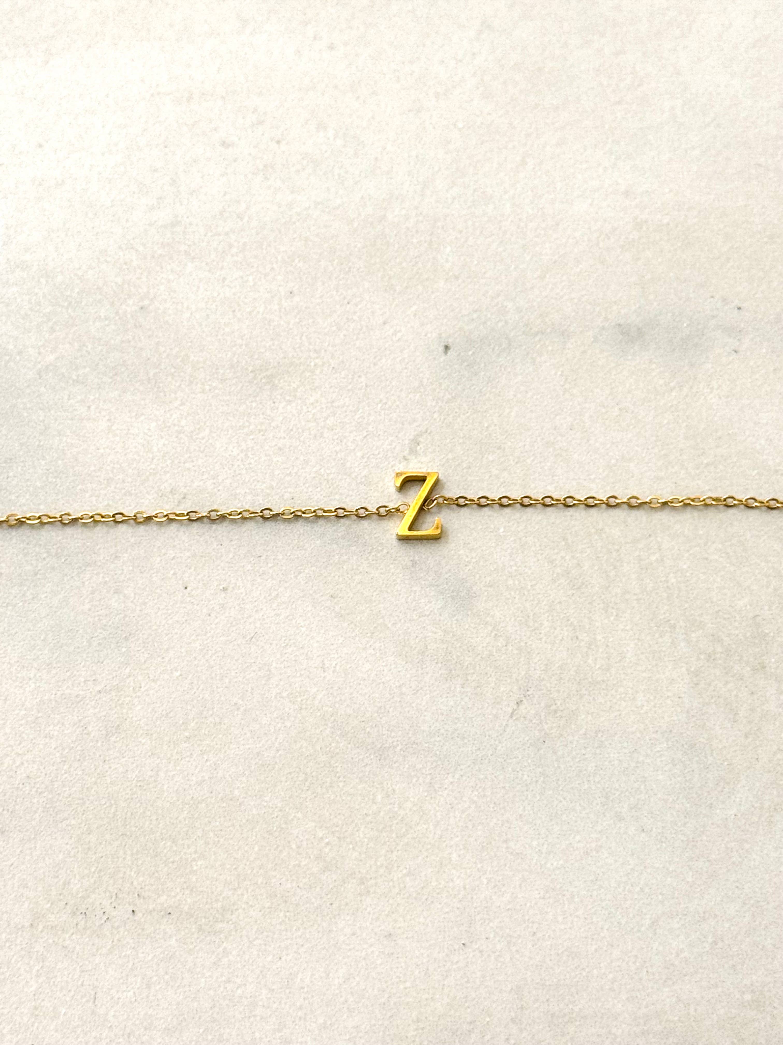 Cassette Barcelona - Wholesale Charm/Dangle Bracelet - Minimal Stainless Steel Initial Bracelet28