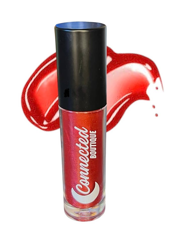 Adore - Red Shimmer Lip Gloss – Bold Color & High Shine for wholesale by Connected Boutique