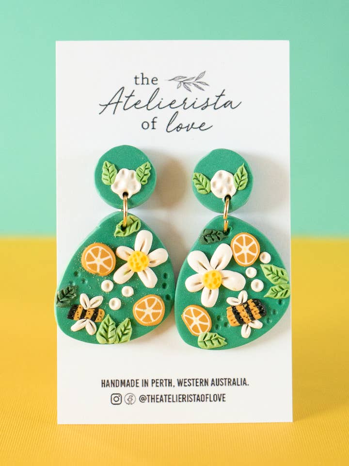 Bumblebees and Lemons for wholesale by The Atelierista Of Love