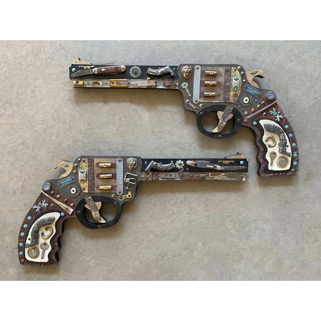 Dolan Geiman - Vente Décoration murale - Décoration Murale | Art Mural Occidental | FAR WEST (TURQUOISE)7