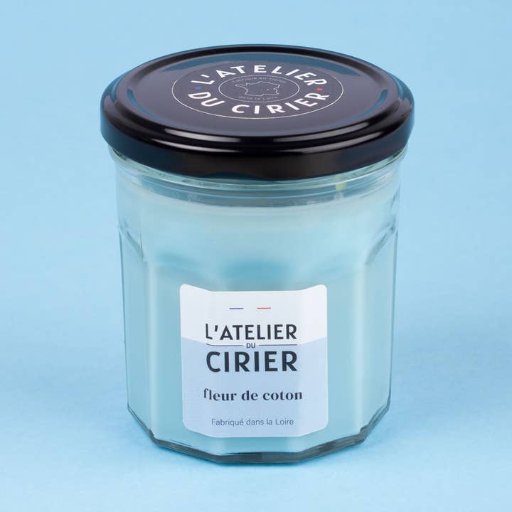 Cotton Flower Jam Jar Candle and other Purchase Wholesale grasse musc. Free Returns & Net 60 Terms on Faire trending on Faire.