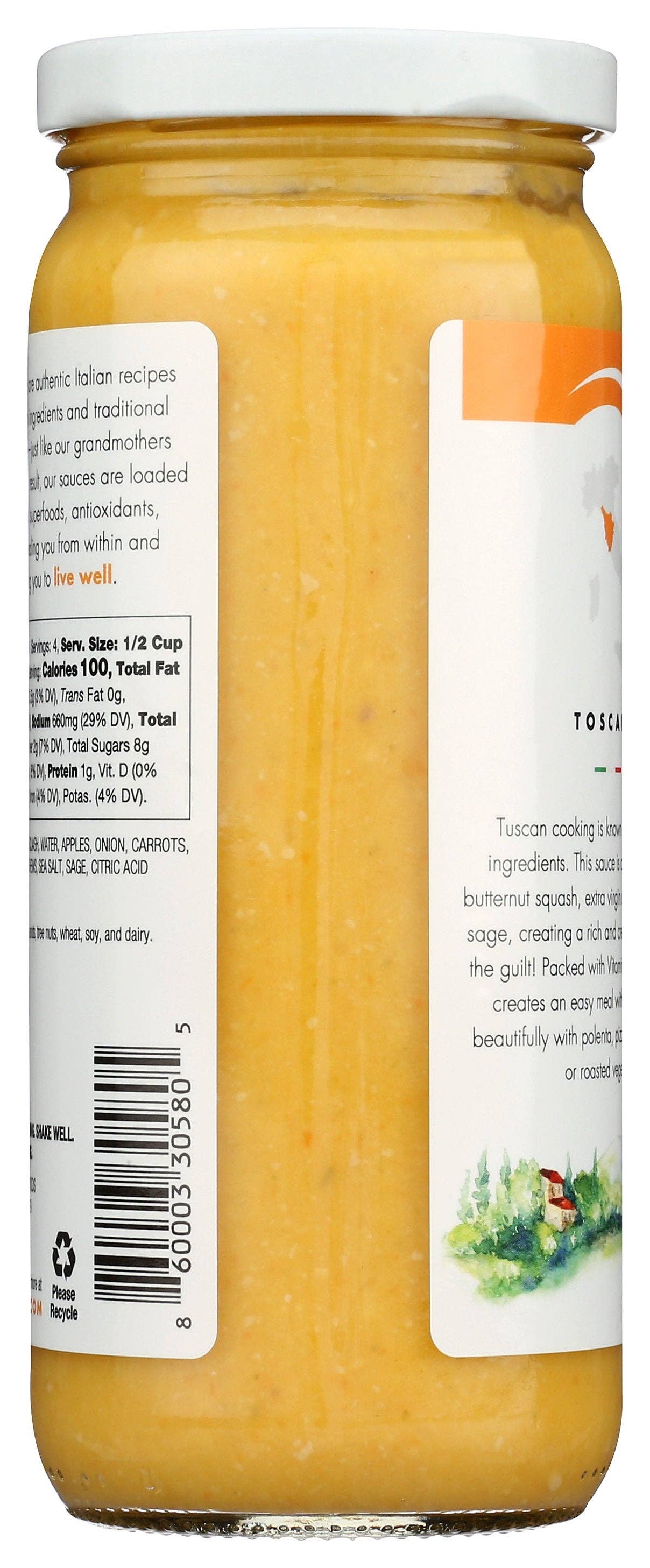 Everyday Supply Co - Wholesale Pasta Sauce - Livwell Foods Sauce Pasta Bttrnut Sage - Case Of 61