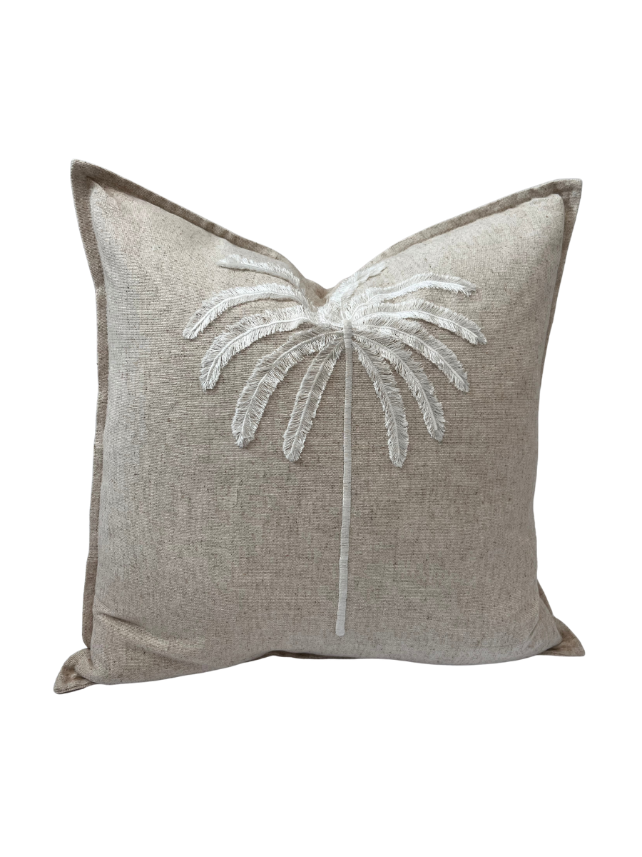 Coastal Addiction - Wholesale Throw/Decorative Pillow - Palma Cushion Cover - Natural0