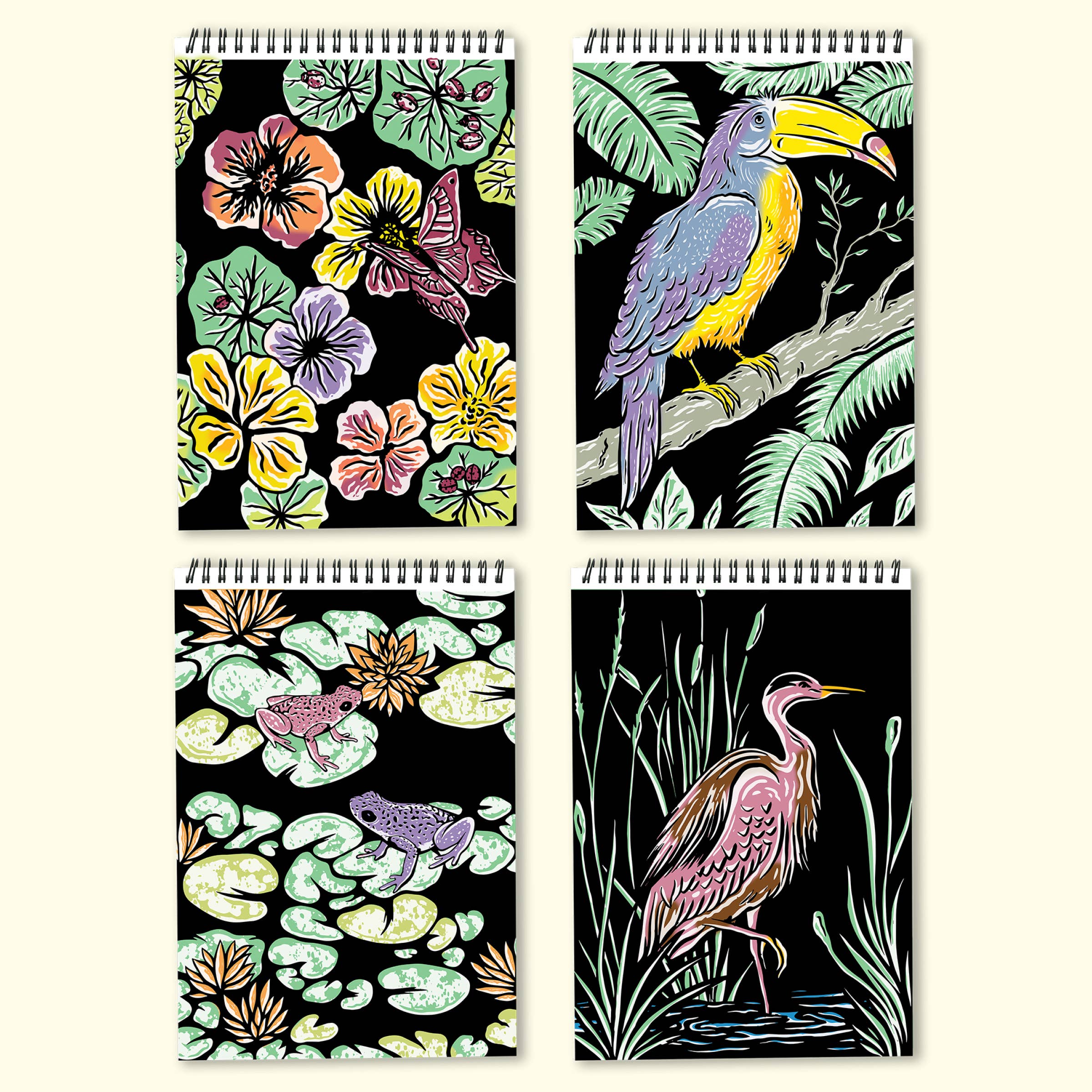 Lifelines - Wholesale Retailer Sample - Beauty & Wellness - FlowArt - Hidden Pattern -Animals 2