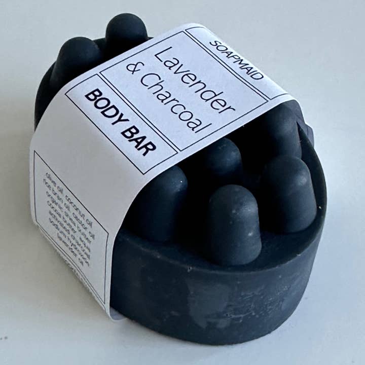 Soapmaid Australia - Wholesale Bar Soap - Lavender & Charcoal Soap Bar