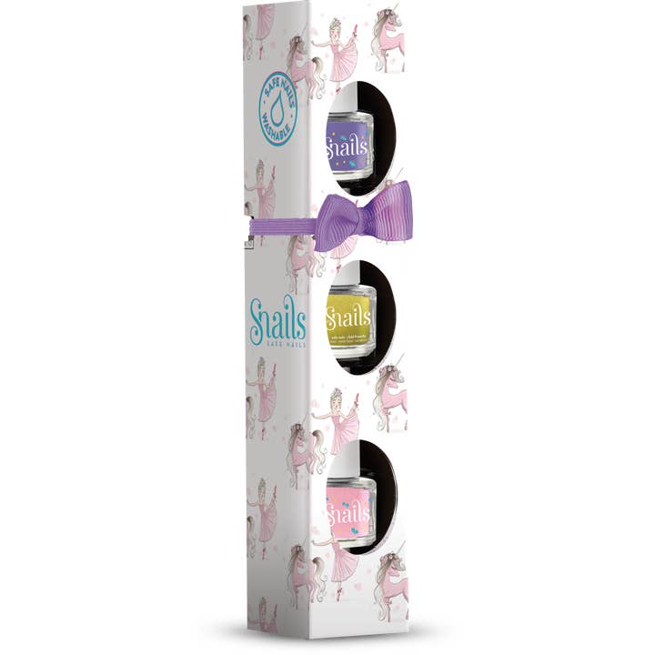 Challenge and Fun, Inc. - Wholesale Nail polish – Child - Snails Washable Nail Polish Gift Pack (3x 7oz bottles)5