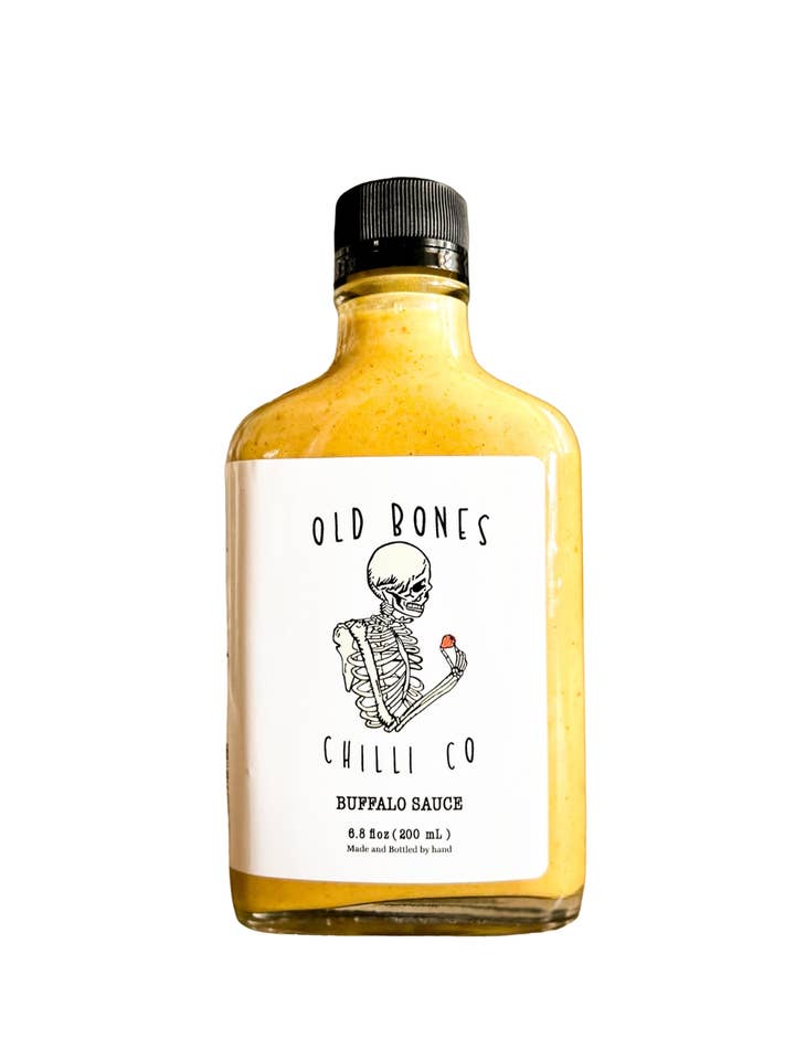 Buffalo Sauce 200mL for wholesale by Old Bones Chilli Co.