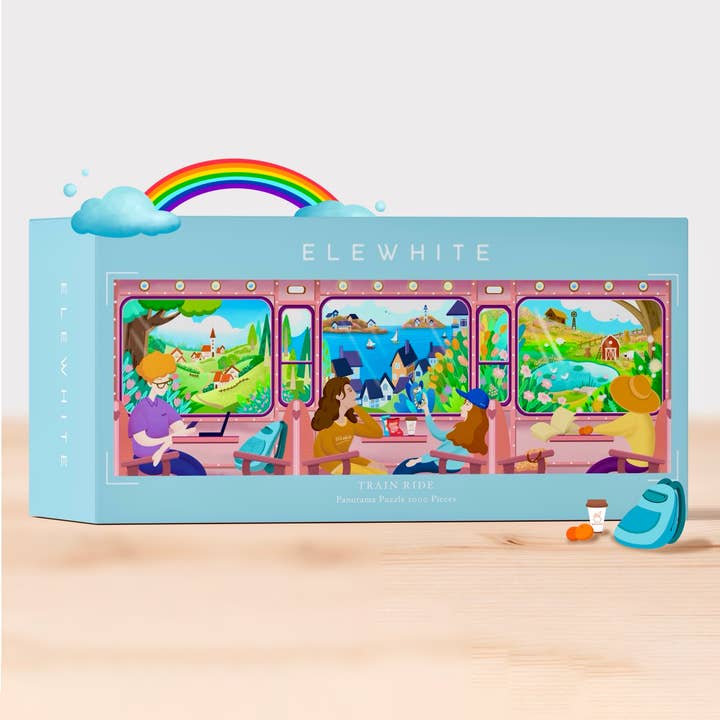 Treinrit Legpuzzel 1000 Stukjes voor Volwassenen voor wholesale door ELEWHITE