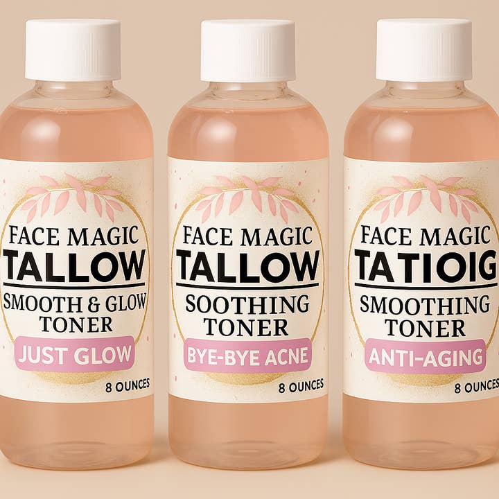 Face Magic: Just Glow-Fresh Face Skin Toner for wholesale by F.F.& CO. Luxury Magic Tallow