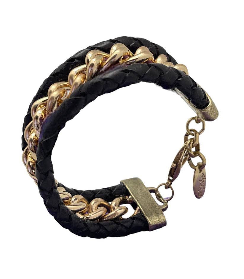 Gloria Mago - Wholesale Link & Chain Bracelet - Canal bracelet in gold2