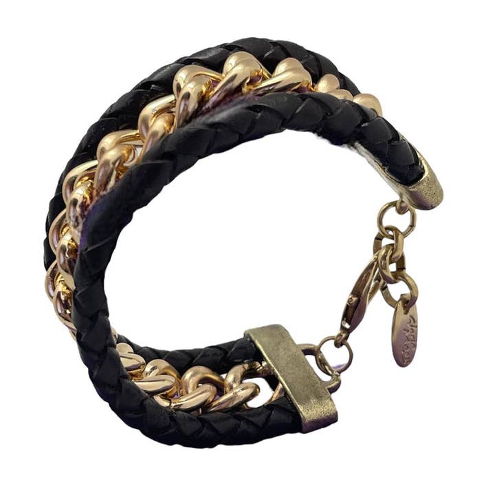 Gloria Mago - Wholesale Link & Chain Bracelet - Canal bracelet in gold2