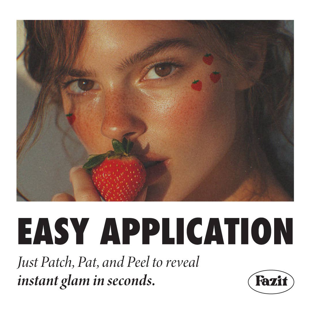 Fazit - Wholesale Blush - Strawberry Speckles Makeup Patches2