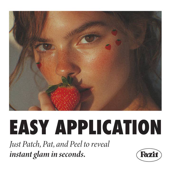 Fazit - Wholesale Blush - Strawberry Speckles Makeup Patches2