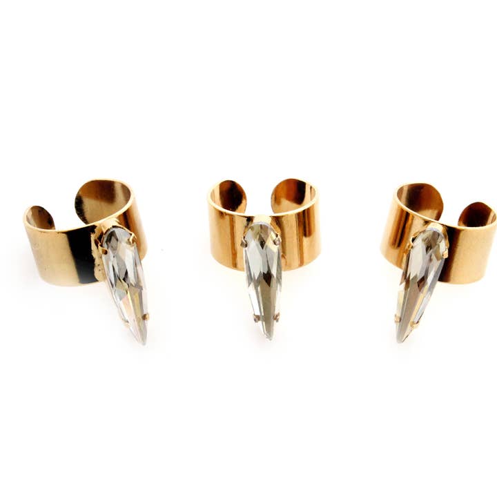 BAGUES TIGER SPIKE TRINITY pour la vente par House of Emmanuele