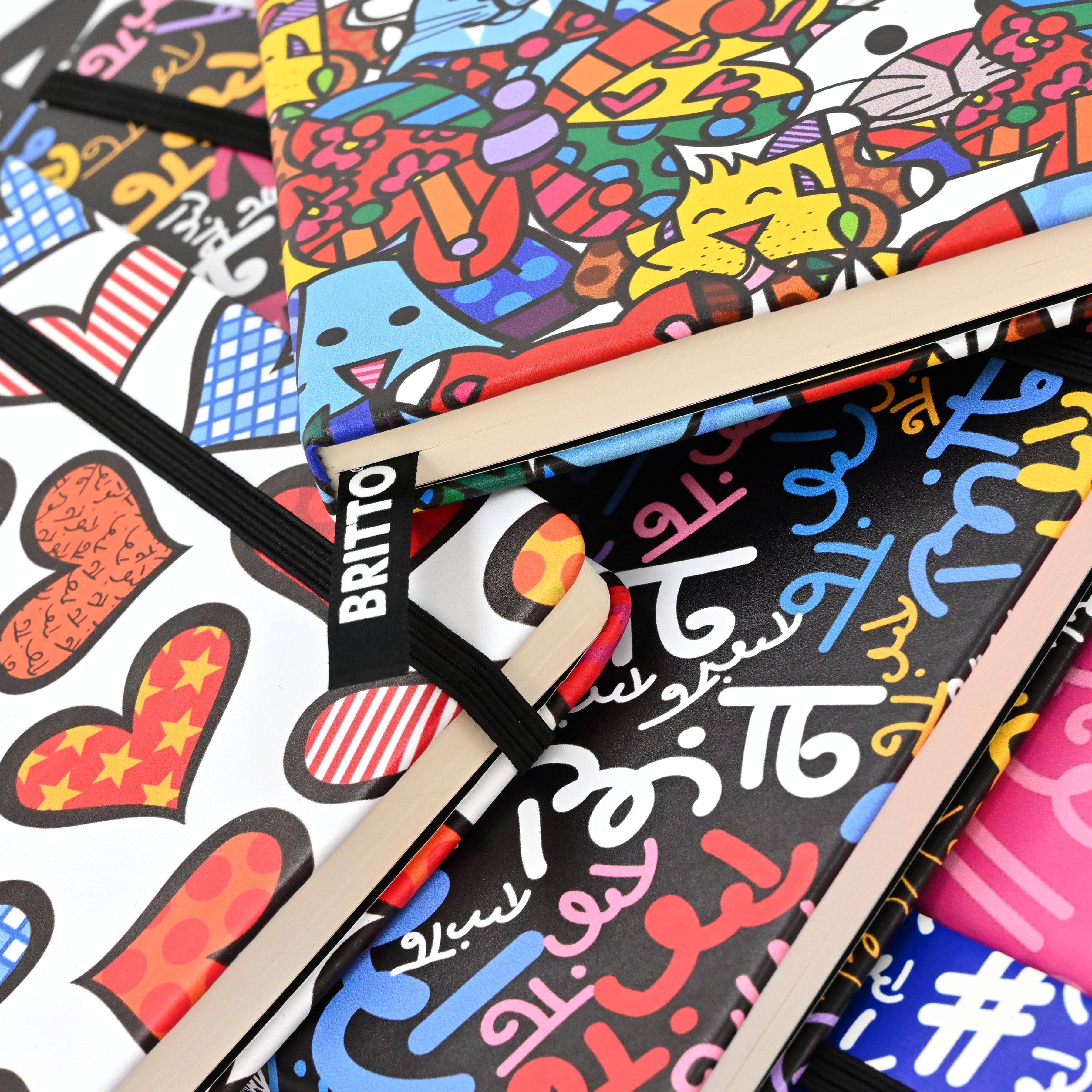 BRITTO® - Wholesale Journal/Diary - BRITTO® Journal - Graffiti (Blue)5