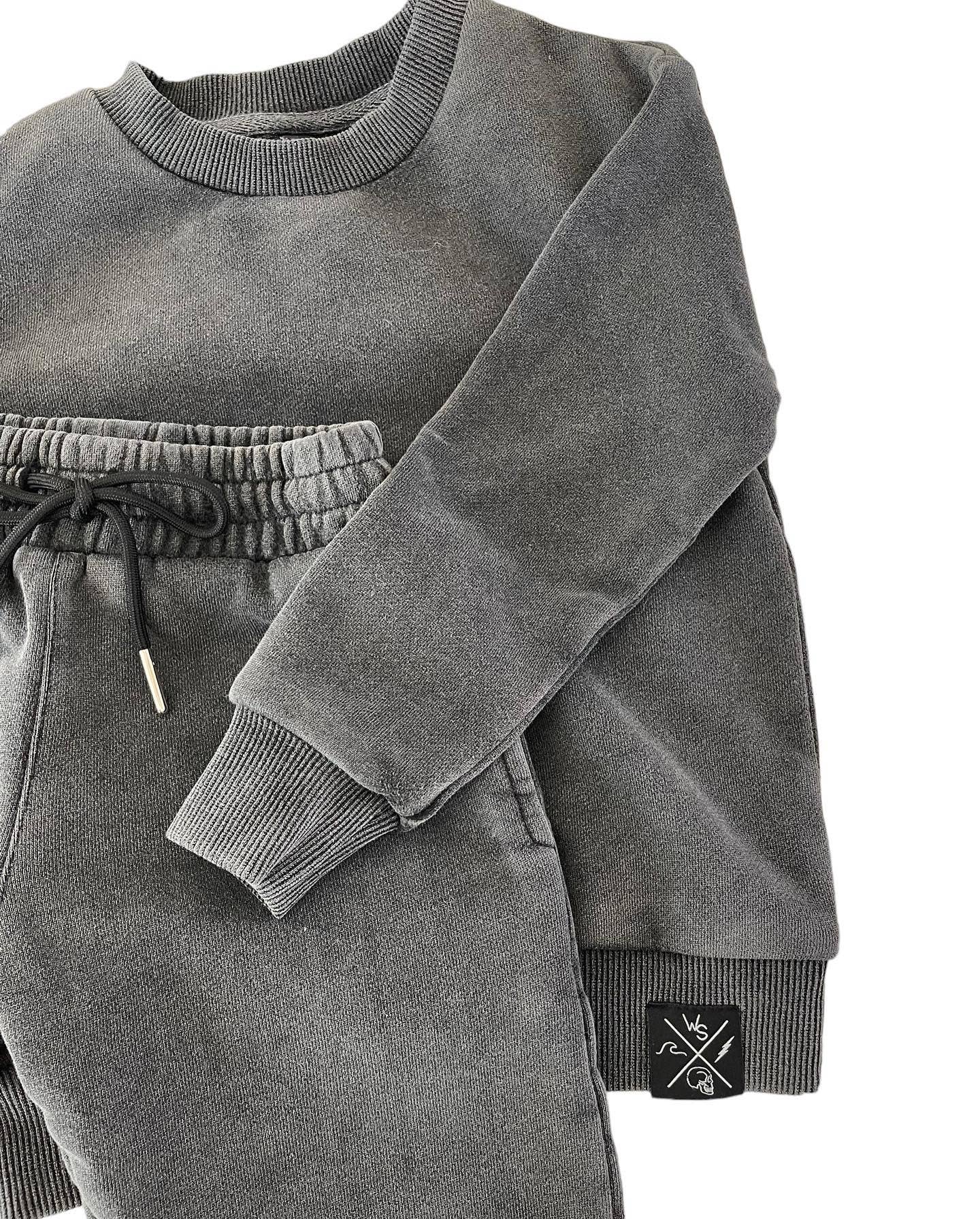 Wild Stone Co - Wholesale Lounge Sweatpants/Joggers - Kids - Stone Washed Joggers1