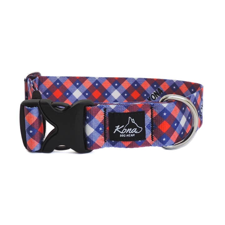 America Buckle Collar for wholesale by Kona Dog Wear