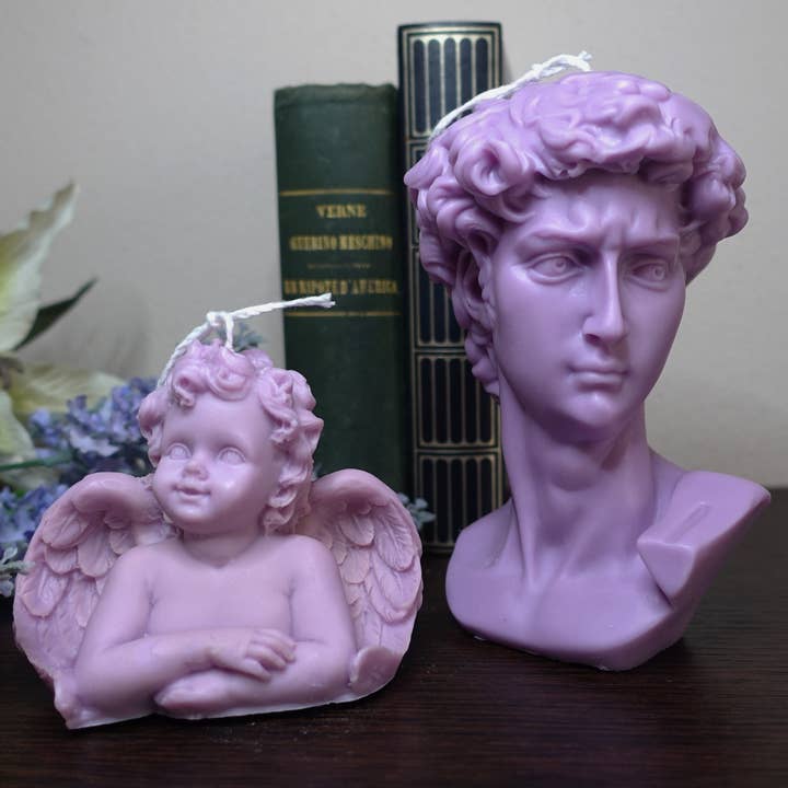 Daemon srls - Wholesale Novelty Candle - DAVID XL~Candela artigianale profumata in cera di soia Misura Big11