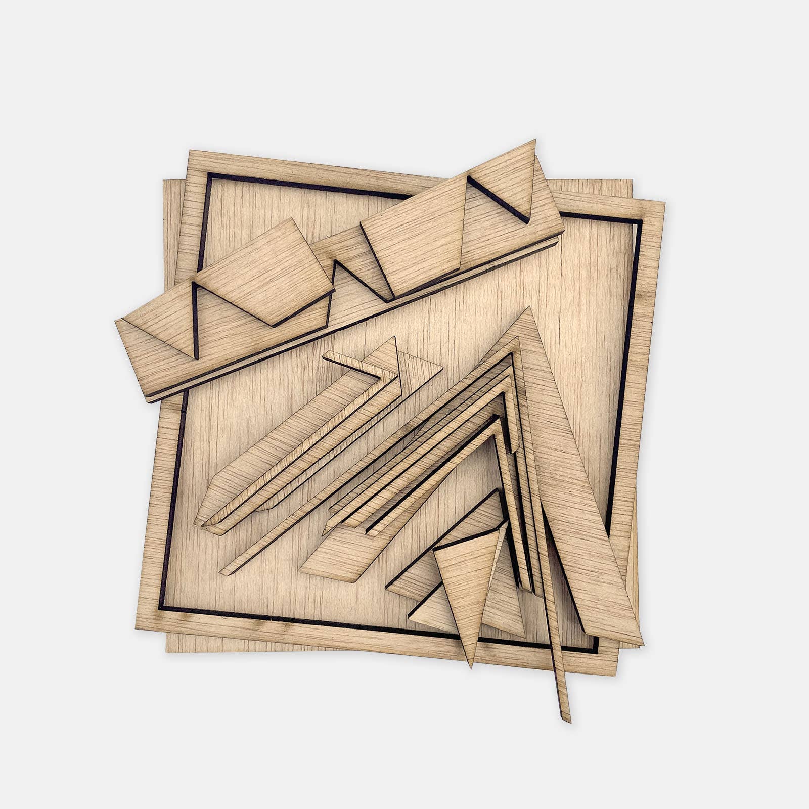 Bailey Builds - Wholesale DIY Craft Kit - Bailey Buildables: Bluff Wood Mosaic DIY Craft Kit1