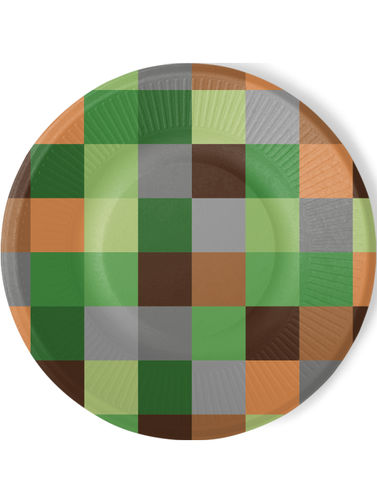 Dream Party - Wholesale Disposable Plate - 8 TNT Party Plates 23 cm0