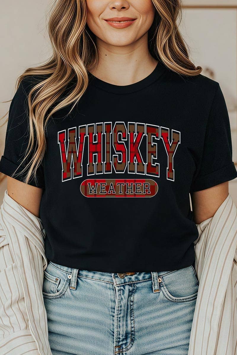 COLORBEAR - Wholesale T-Shirt (Graphic) - Women's - Whiskey Weather Graphic Tee2