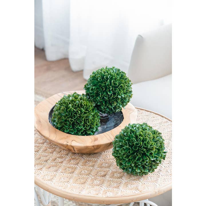 A&B Home Group Inc. - Vente Plantes artificielles - Boule de buis artificielle D5" - Vert6
