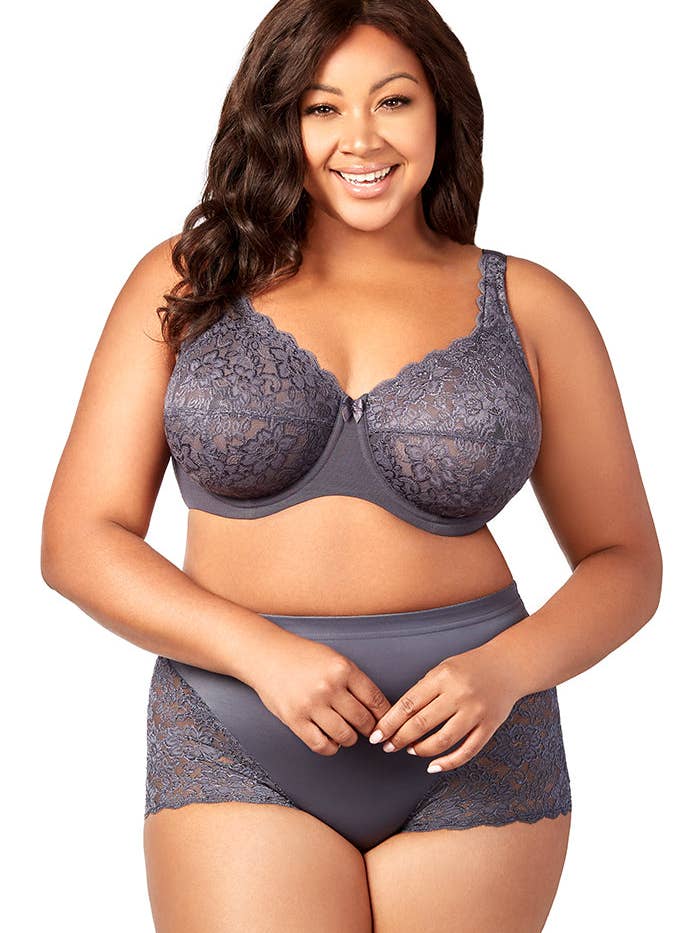 Lacey Curves Underwire BH 2311 Grå för wholesale av Elila