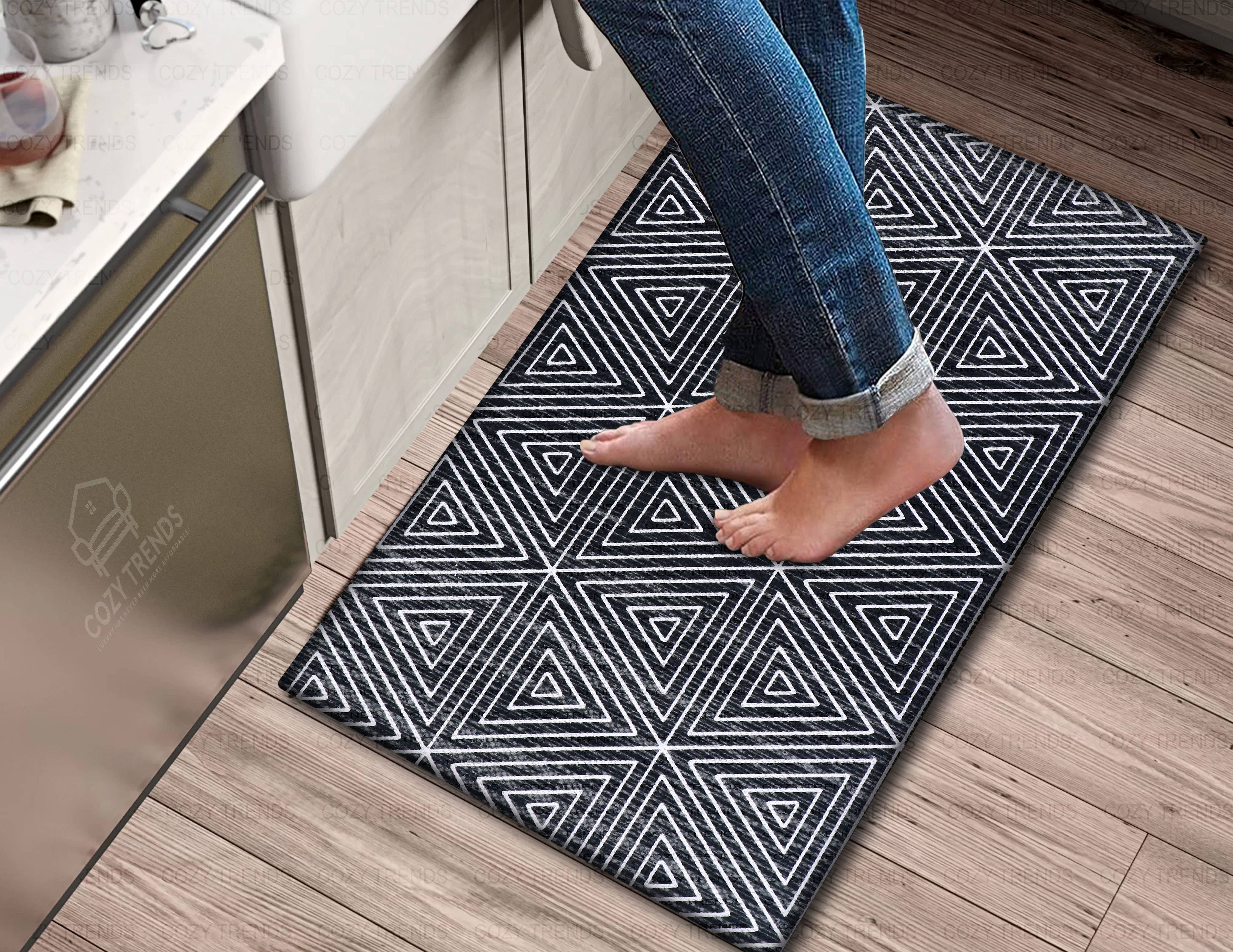 COZY HOMES COLLECTION - Wholesale Floor Mat - Standing Mat Cushioned Anti-Fatigue Kitchen Laundry 18x30''7