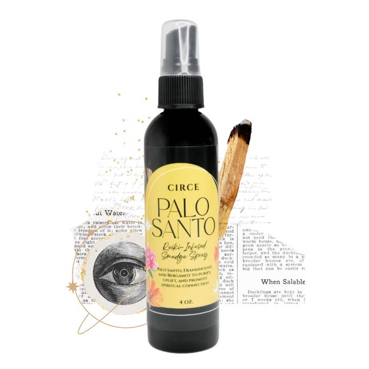 Palo Santo Smudge Spray – Cleansing & Energy Purification Mist | 4 oz for wholesale by CIRCE