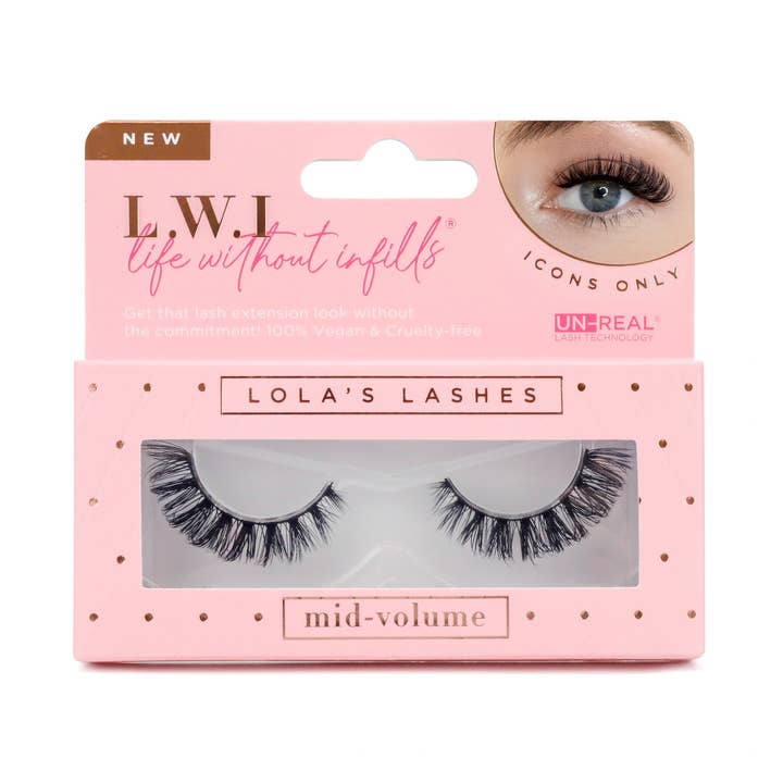 L.W.I Icons Only Russian Strip Lashes for wholesale by Lola's Lashes