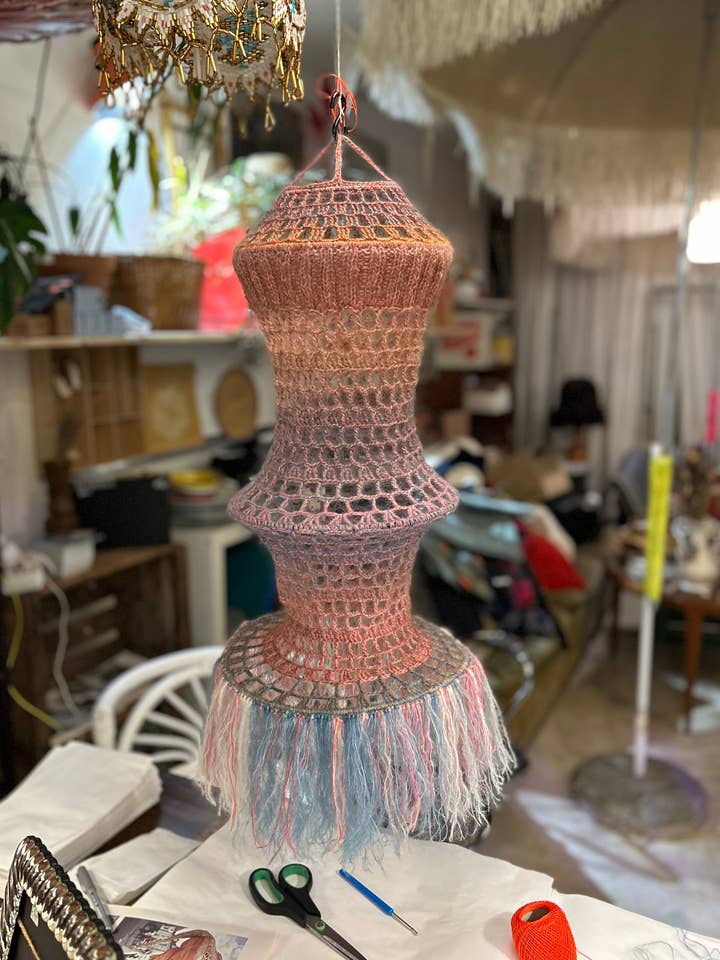 Abat-jour pour suspension - fait main pour la vente par Made by MANAGERIE