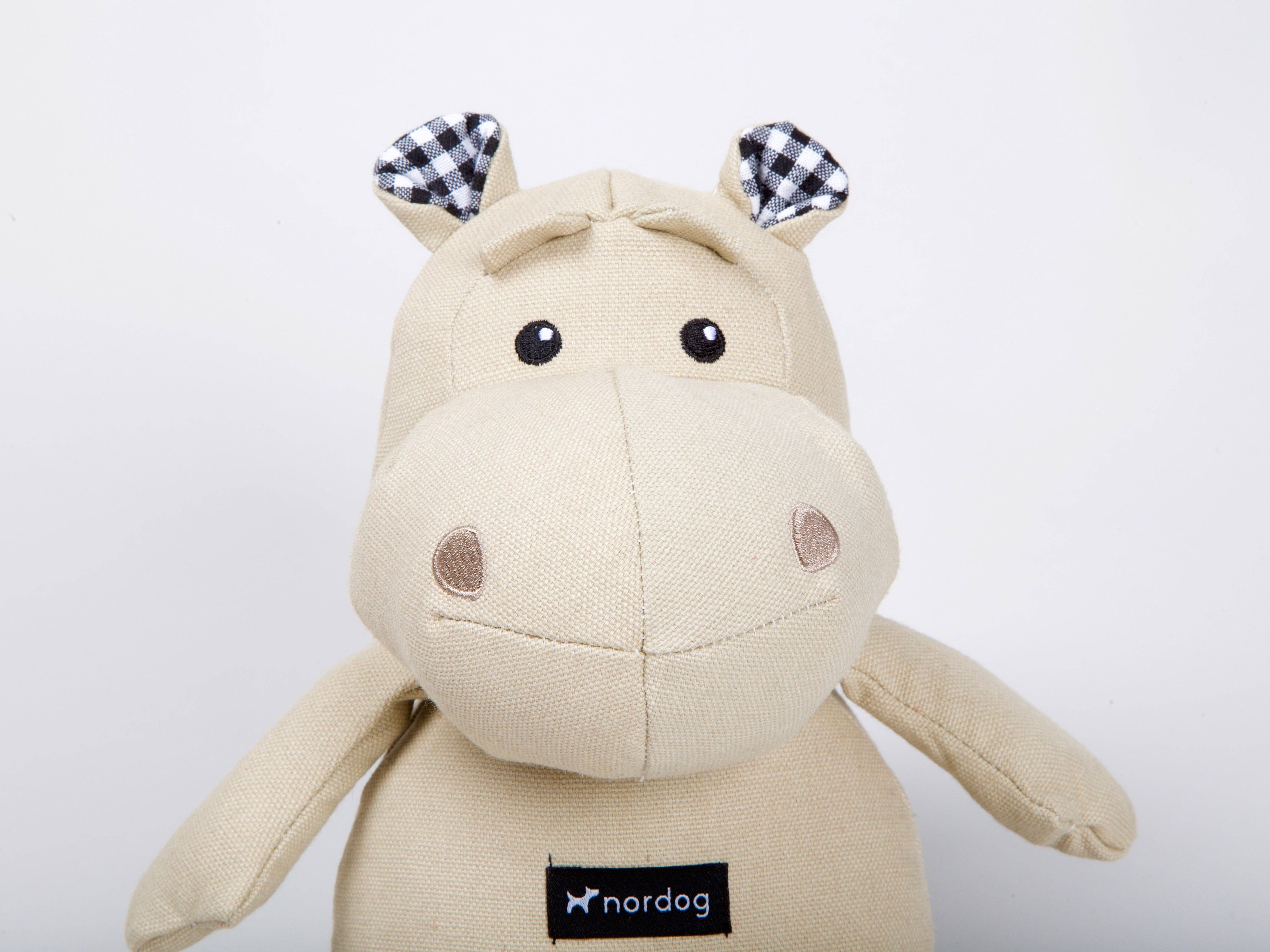 Nordog - Wholesale Pet Plush Toy - Dog - Henny The Hippo Beige1