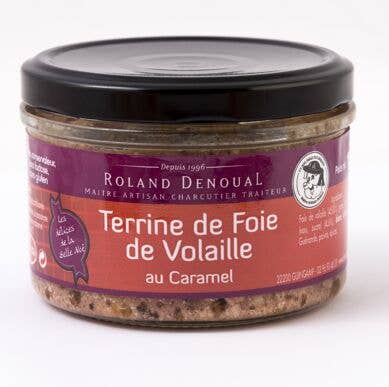 100G Karamell Fjäderfä Terrine för wholesale av Charcuterie Roland Denoual