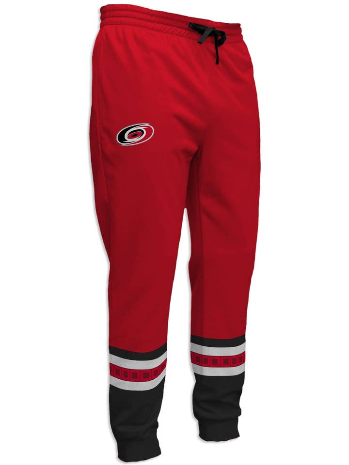 Rood Carolina Hurricanes joggingbroek voor hockey voor groothandel op Faire0