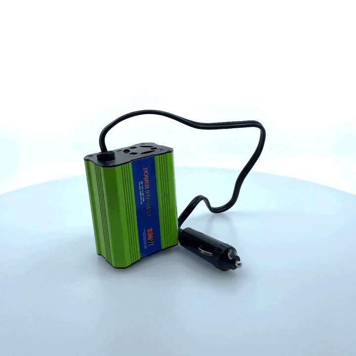 Novelty Brands - Wholesale Portable Charger - GADGET GEAR 150W POWER INVERTER W/120V OUTLET & MORE- 4/PACK4