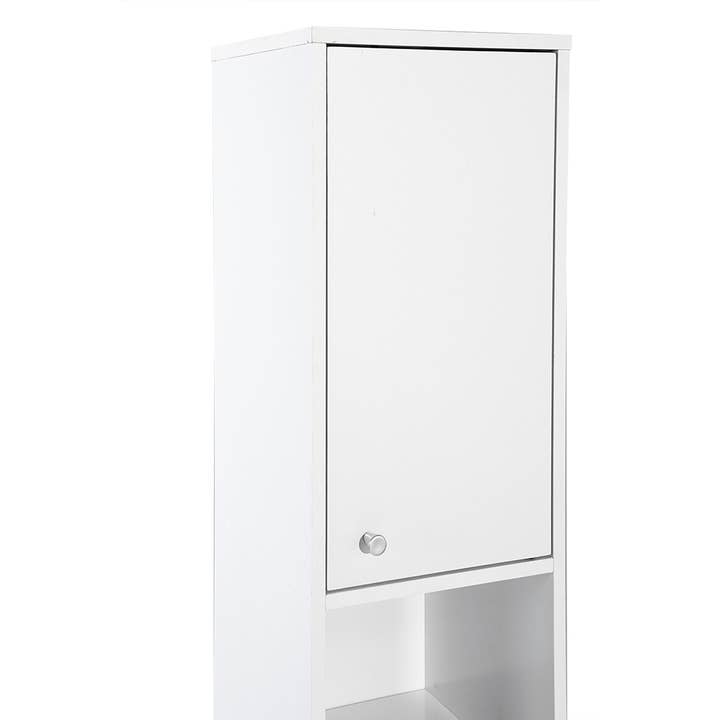 39F Inc. - Wholesale Cabinet - 63" H Tall White Storage Cabinet with Adjustable Shelves