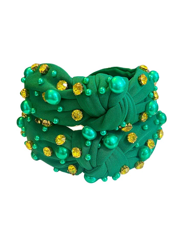 Held og lykke irsk pandebånd - Sankt Patricks dag for engroshandel hos Valois Designs