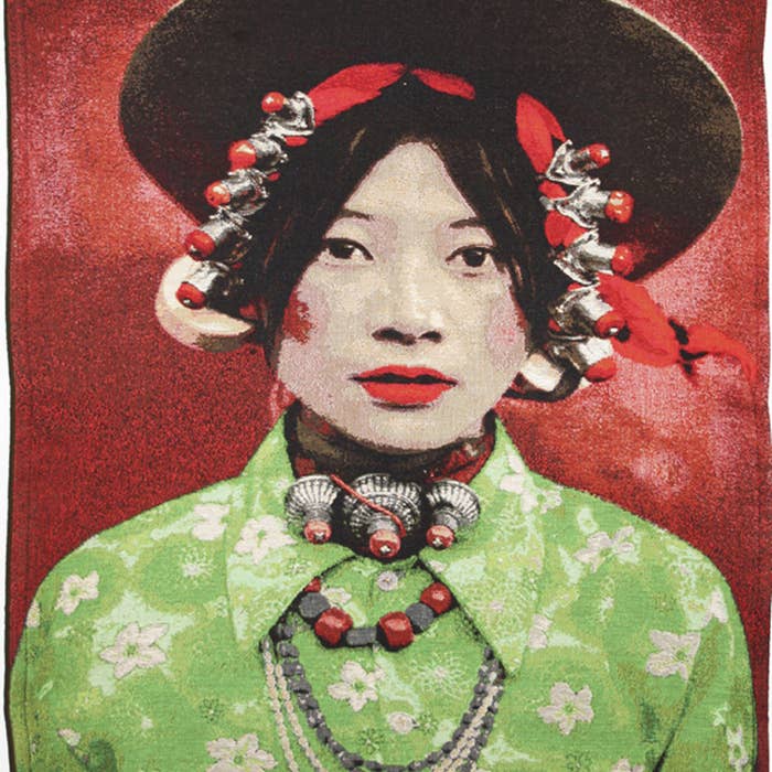 Garota tibetana por Steve McCurry por atacado de FS Home Collections