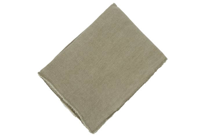 Michelle Olivengrå hørdug 150X250 for engroshandel hos MrsBLOOM