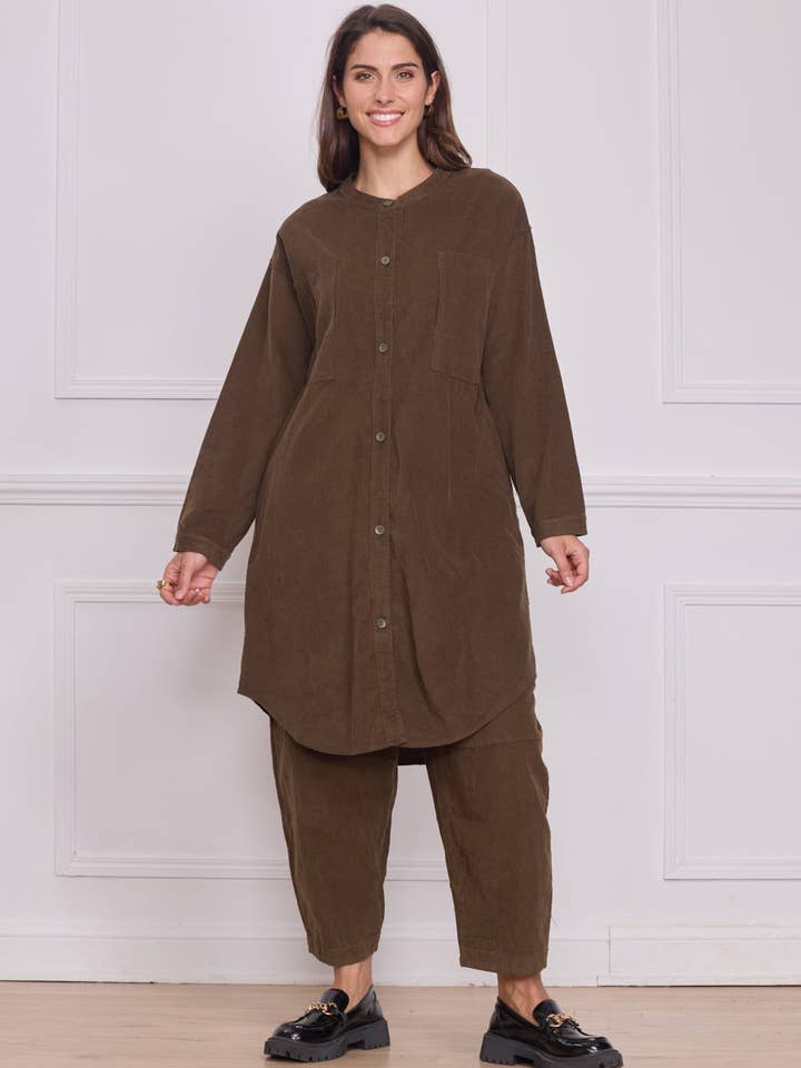 BELLA BLUE - Wholesale Button Down Shirt - Women's - A95-V99 - Chemise4