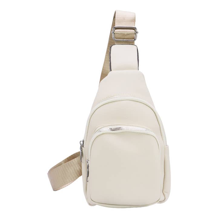 Cap Zone - Wholesale Crossbody Bag - Women's - Buttery Pebbled Vegan Leather Sling Bag1